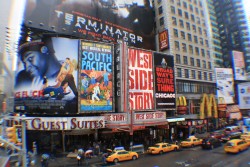 Times Square rybm okem