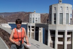 Marcela :-), Hoover Dam