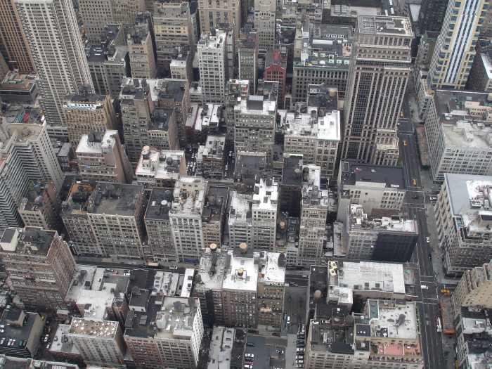 Vyhlidka z Empire State Building, New York