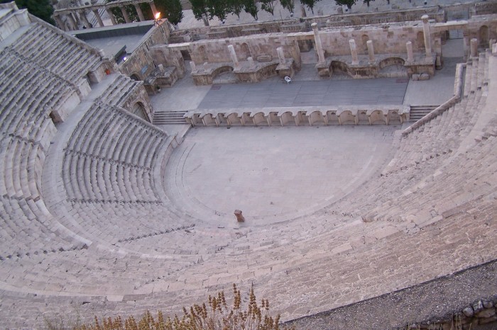 Pohled do divadla, Amman